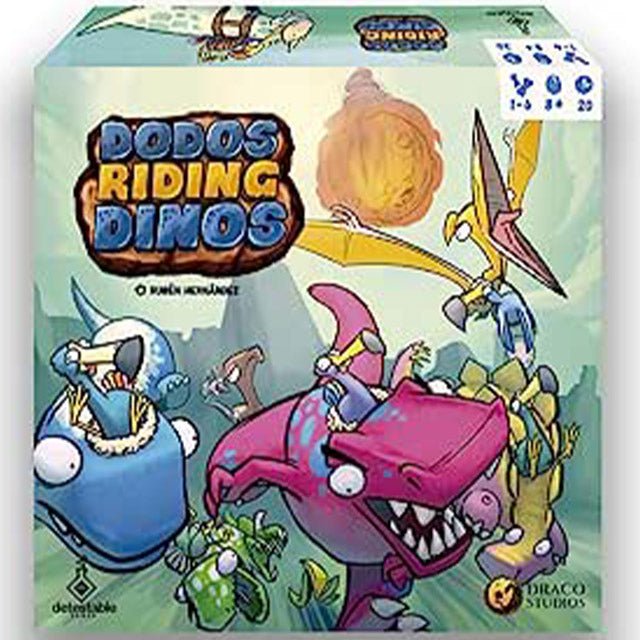 Dodos Riding Dinosaurs - Bea DnD Games