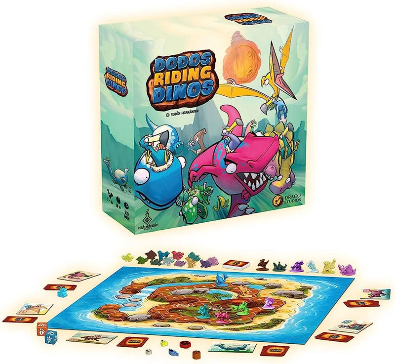 Dodos Riding Dinosaurs - Bea DnD Games