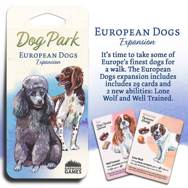Dog Park European Dogs Expansion - Bea DnD Games