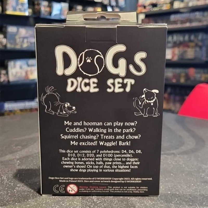 Dogs Dice Set: Max by Q Workshop - Bea DnD Games