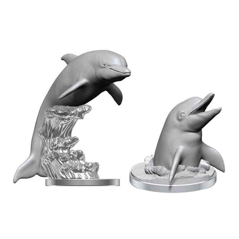 Dolphins Deepcuts Unpainted Miniatures - Bea DnD Games