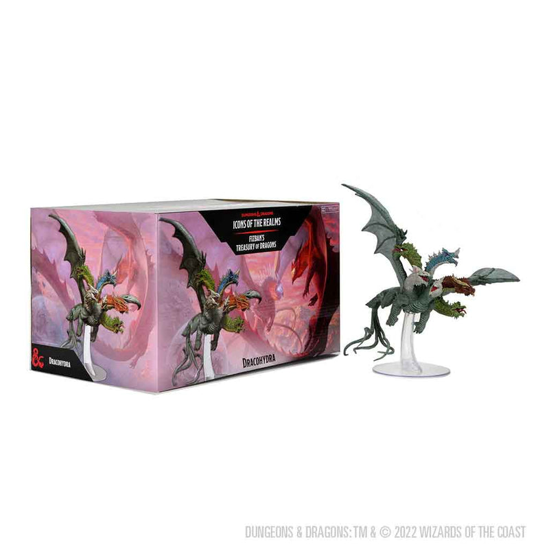 Dracohydra - Fizban's Treasury of Dragons - D&D Icons of the Realms Premium Miniature - Bea DnD Games