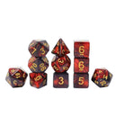 Draconic Magic 11pc Polyhedral Dice Set + Dice Bag - Bea DnD Games