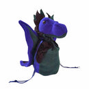 Dragon Bagons: CR10 Dragon Dice Bag - Purple/Green - Bea DnD Games