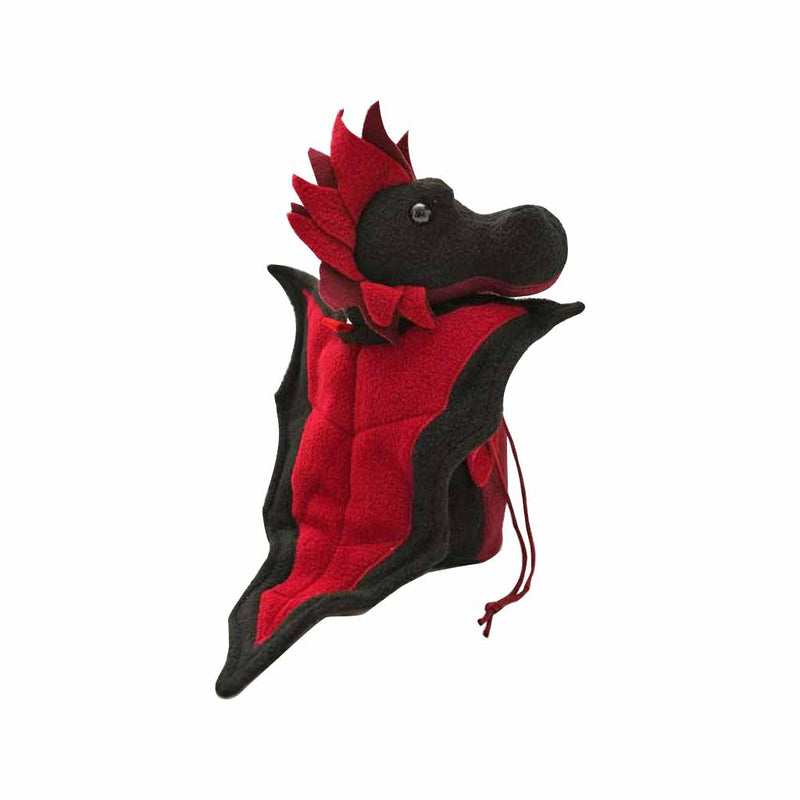 Dragon Bagons: CR10 Dragon Dice Bag - Red/Black - Bea DnD Games