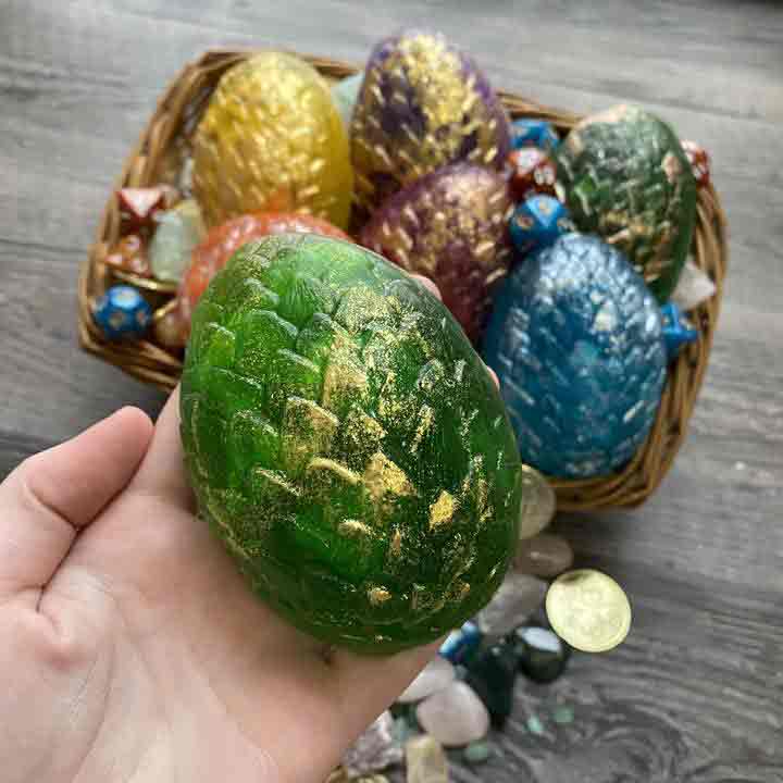 Dragon Egg Dice Soap - Bea DnD Games