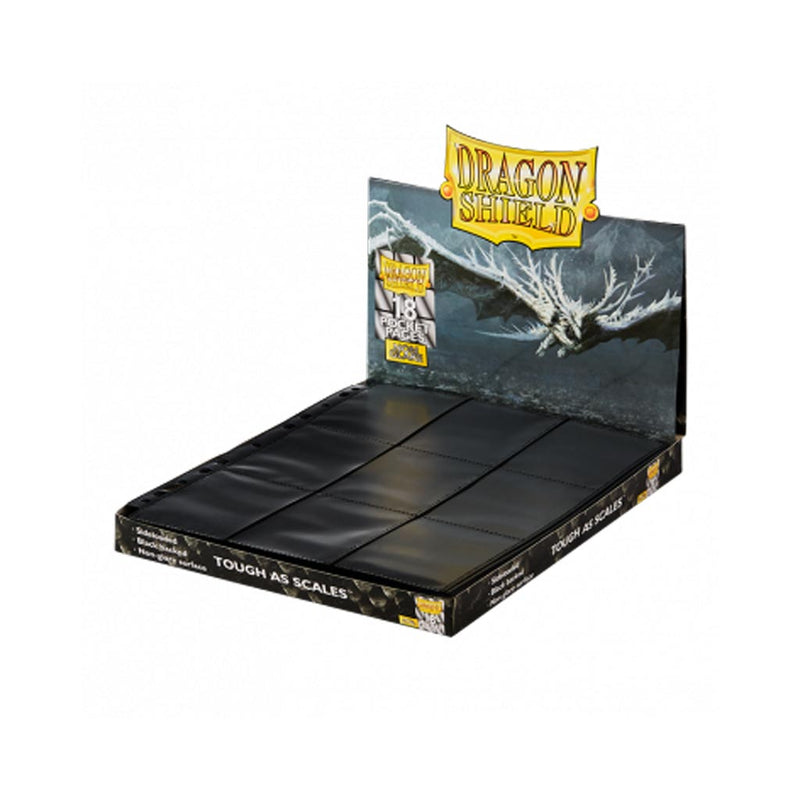 Dragon Shield - 18 Pocket Pages - Non Glare Sideloader (50 pack) - Bea DnD Games