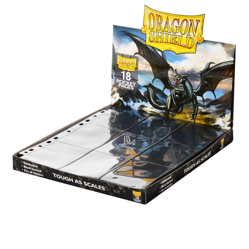 Dragon Shield - 18 Pocket Pages - Sideloader (50 pack) - Bea DnD Games