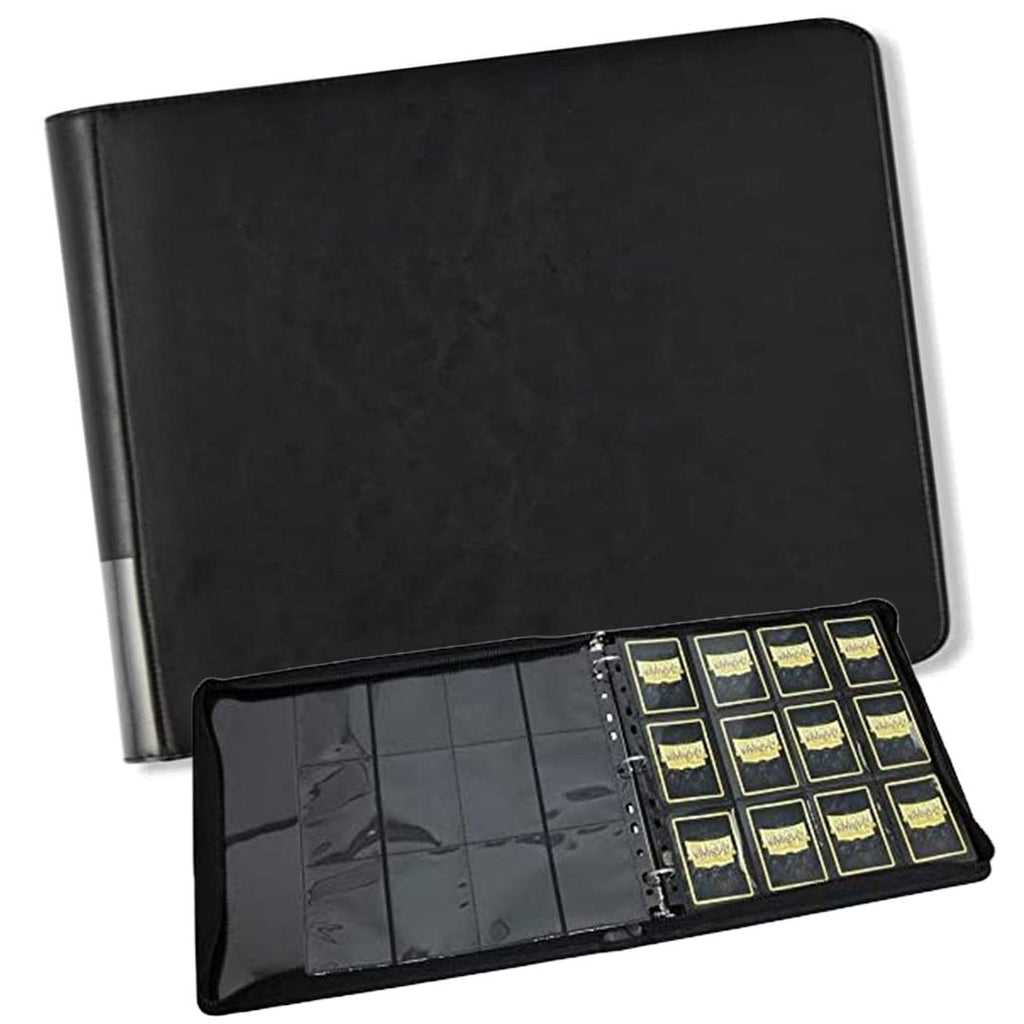 Dragon Shield Card Codex Zipster Binder XL | Stylish Black with Golden Logo | Bea DnD Games Dragon Shield Card Codex Zipster Binder XL | Stylish Black with Golden Logo | Bea DnD Games
