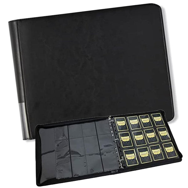 card codex zipster binder xl Dragon Shield | Stylish Black with Golden Logo pocket page Can fit 24 x 24 Dragon Shield: XL Card Codex