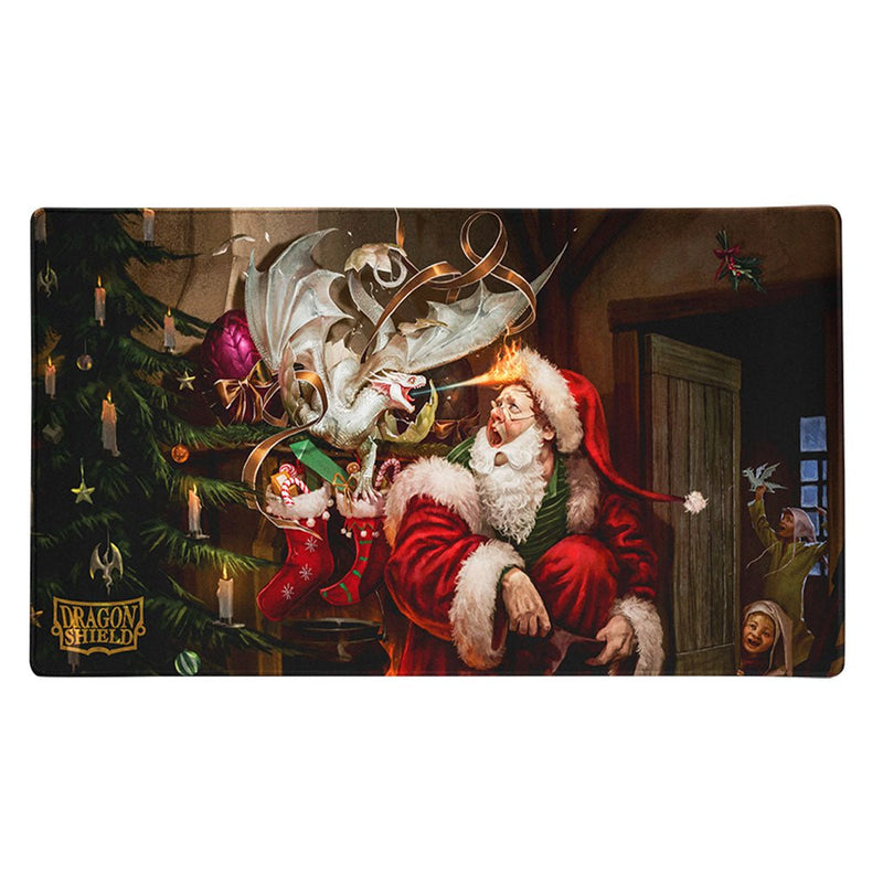 Dragon Shield Playmat - Case and Coin - Christmas Dragon 2021 - Bea DnD Games