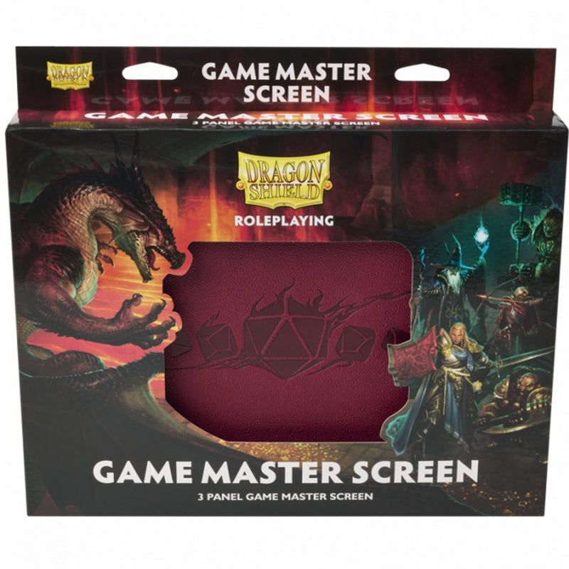 Dragon Shield Roleplaying Game Masters Screen - Blood Red - Bea DnD Games