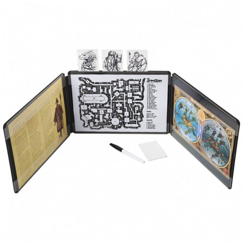 Dragon Shield Roleplaying Game Masters Screen - Iron Grey - Bea DnD Games
