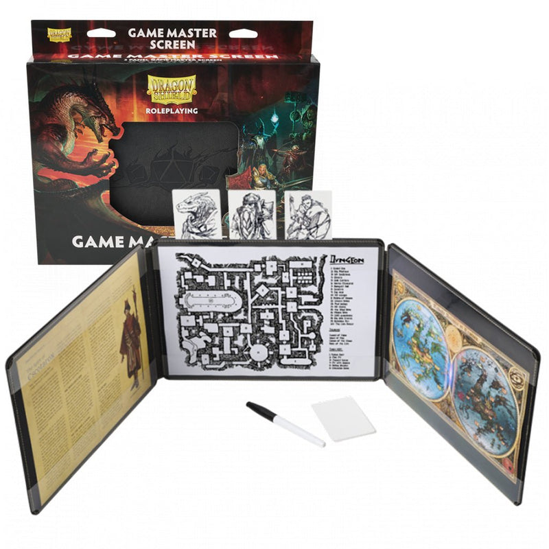 Dragon Shield Roleplaying Game Masters Screen - Iron Grey - Bea DnD Games