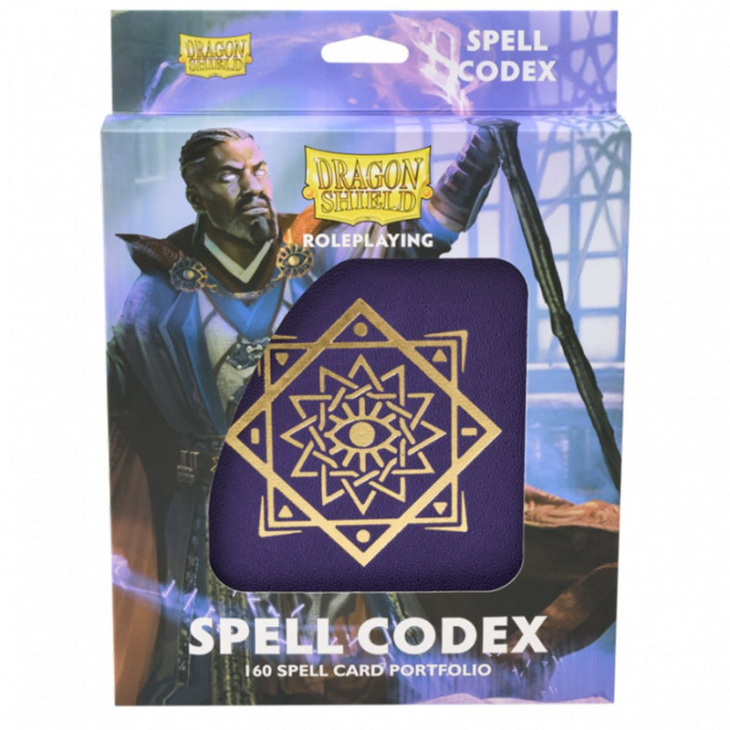 Dragon Shield Roleplaying Spell Codex - Arcane Purple - Bea DnD Games