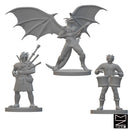 Dragonborn Bards | BeaMini Unpainted RPG Miniatures - Bea DnD Games