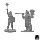 Dragonborn Clerics | BeaMini Unpainted RPG Miniatures - Bea DnD Games