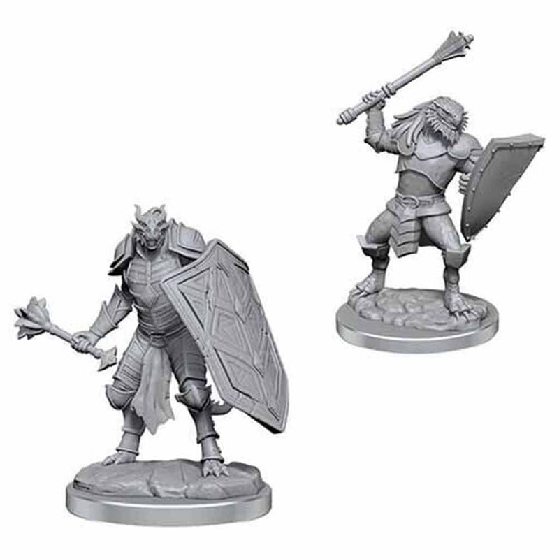 Dragonborn Clerics Nolzur's Marvelous Unpainted Miniatures - Bea DnD Games