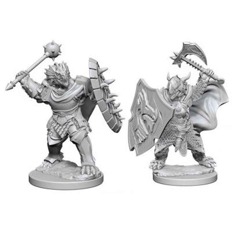 Dragonborn Paladin Nolzurs Marvelous Unpainted Miniatures - Bea DnD Games