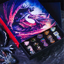 Dragons and Warriors Dice Gift Set - Gift Box of 5 Random Sets of Resin Dice - Bea DnD Games