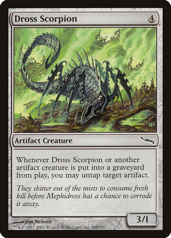 Dross Scorpion [Mirrodin] - Bea DnD Games
