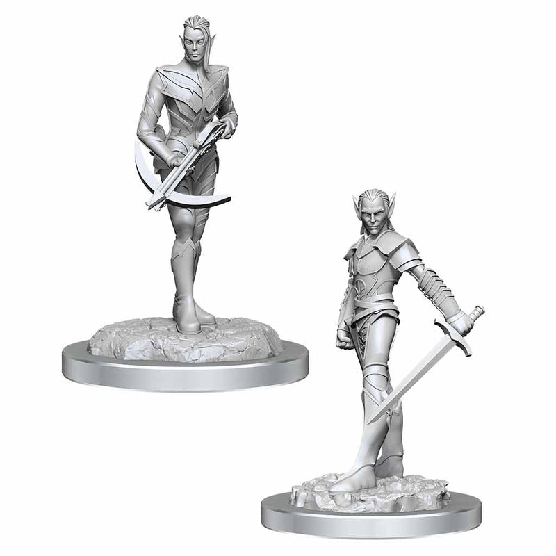Drow Fighters Nolzur's Marvelous Unpainted Miniatures - Bea DnD Games