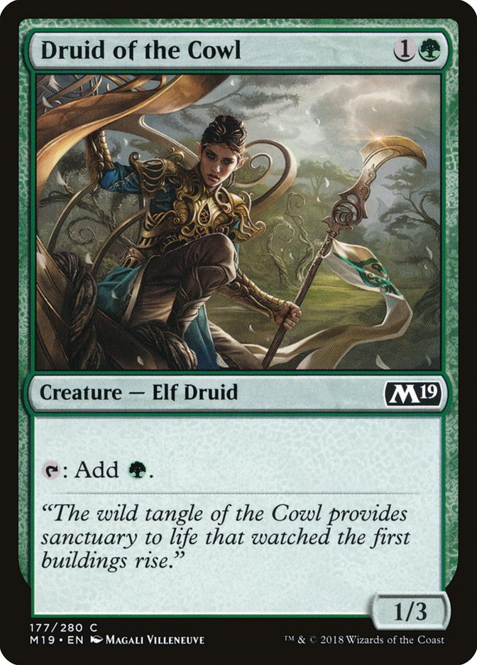 Druid of the Cowl [Core Set 2019] - Bea DnD Games
