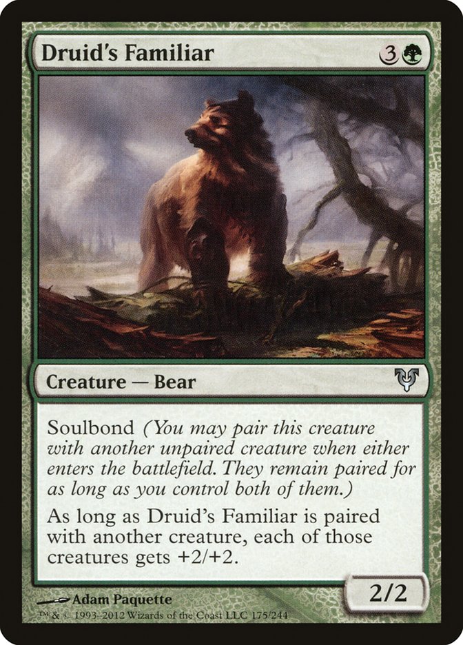 Druid's Familiar [Avacyn Restored] - Bea DnD Games
