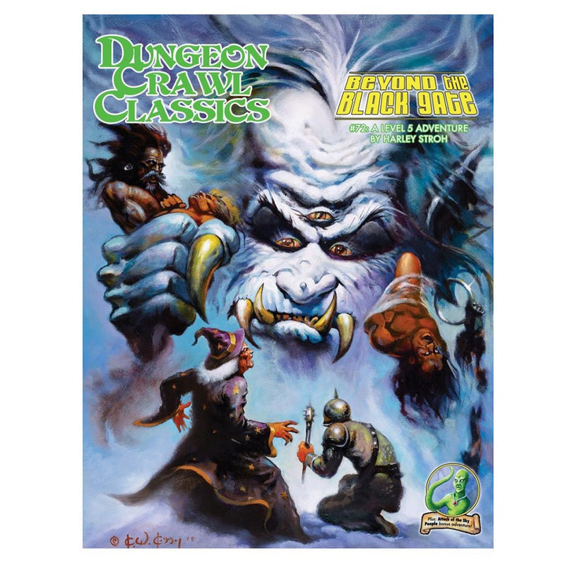 Dungeon Crawl Classics 72 - Beyond the Black Gate | Fantasy RPG - Bea DnD Games