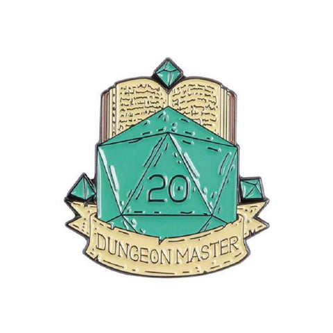 'Dungeon Master' Enamel Pin - Bea DnD Games