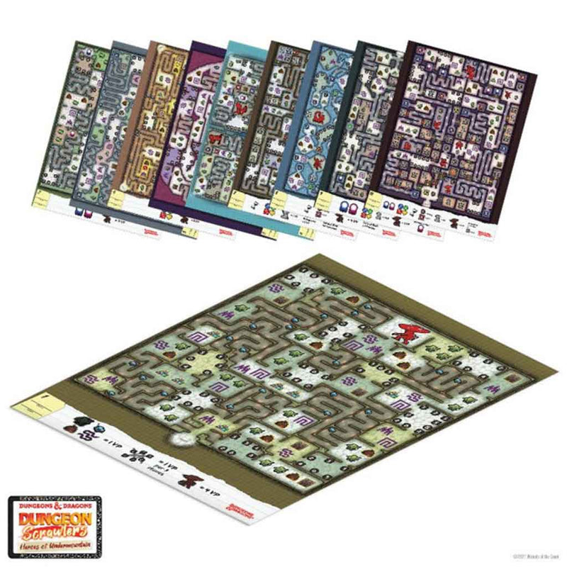 Dungeon Scrawlers Heroes of Undermountain - The Real-Time Dungeon Racing Game - A Dungeons & Dragons Game - Bea DnD Games