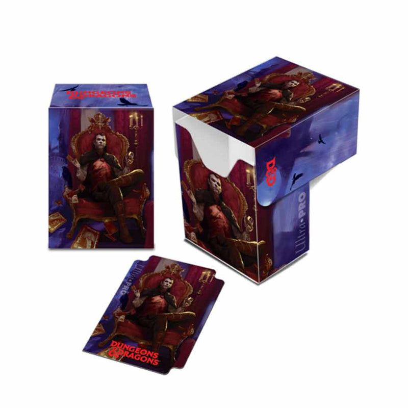 Dungeons and Dragons Count Strahd von Zarovich Full View Deck Box - Bea DnD Games