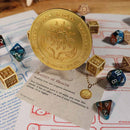 Dungeons & Dragons Amulet of Health 24k Gold Plated Medallion (Limited Edition) - Bea DnD Games