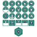 Dungeons & Dragons: Character Tokens - Wizard Token Set - Bea DnD Games