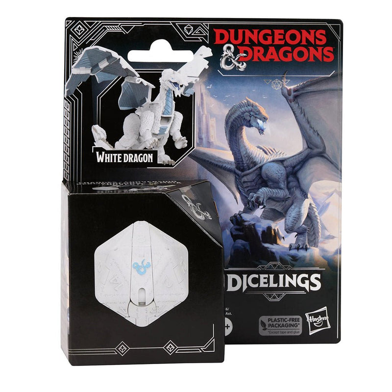 Dungeons & Dragons Dicelings - White Dragon - Bea DnD Games