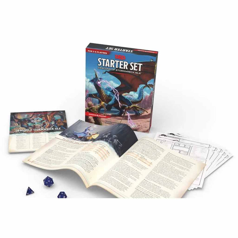 Dungeons & Dragons - Dragons of Stormwreck Isle Refreshed Starter Set - Bea DnD Games