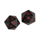 Dungeons & Dragons Heavy Metal D20 Dice Set (2xd20 dice set) - Bea DnD Games