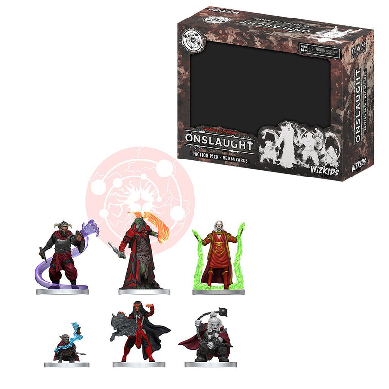 Dungeons & Dragons Onslaught Red Wizards Faction Pack - Bea DnD Games