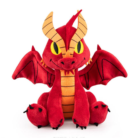 Dungeons & Dragons Red Dragon Phunny Plush by Kidrobot - Bea DnD Games