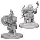 Dwarf Barbarian Deepcuts Unpainted Miniatures - Bea DnD Games