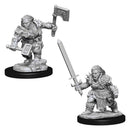 Dwarf Barbarian (Female) Deepcuts Unpainted Miniatures - Bea DnD Games