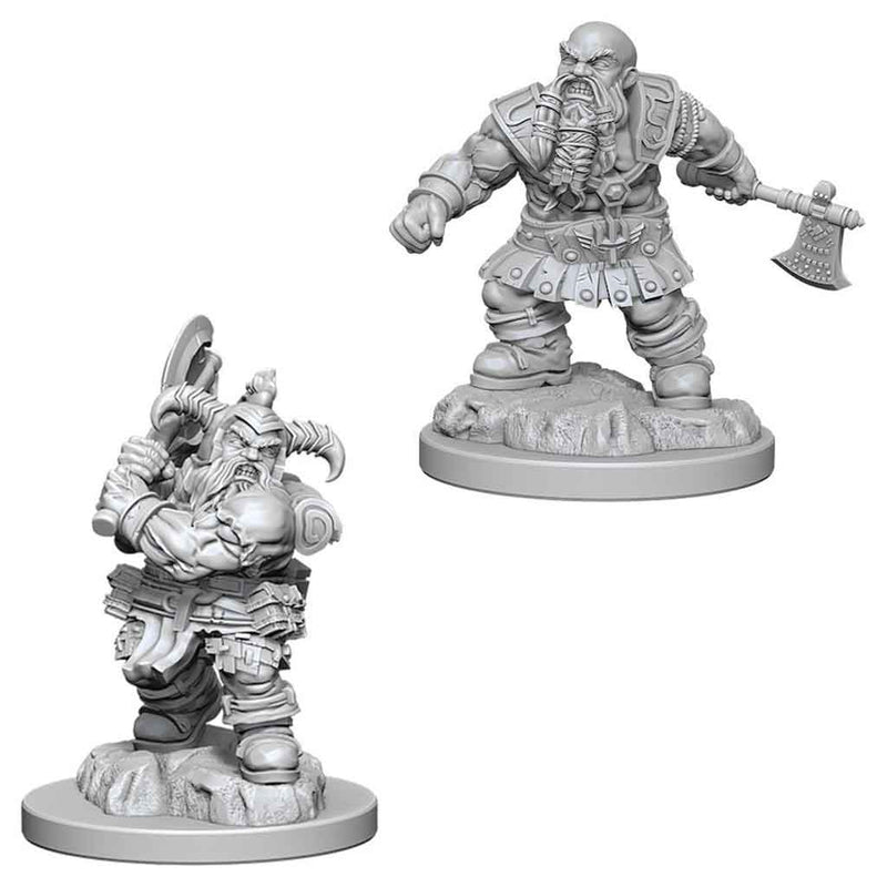 Dwarf Barbarian Nolzur's Marvelous Unpainted Miniatures - Bea DnD Games
