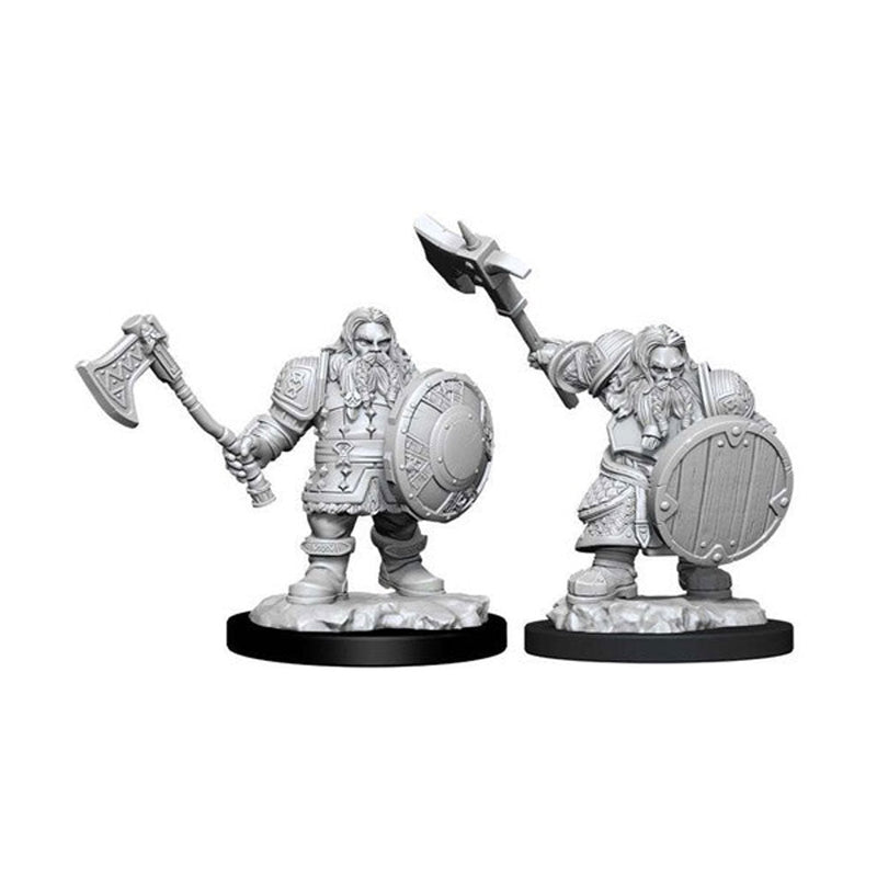 Dwarf Fighter (Male) Nolzur's Marvelous Unpainted Miniatures - Bea DnD Games