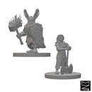 Dwarf Paladins | BeaMini Unpainted RPG Miniatures - Bea DnD Games