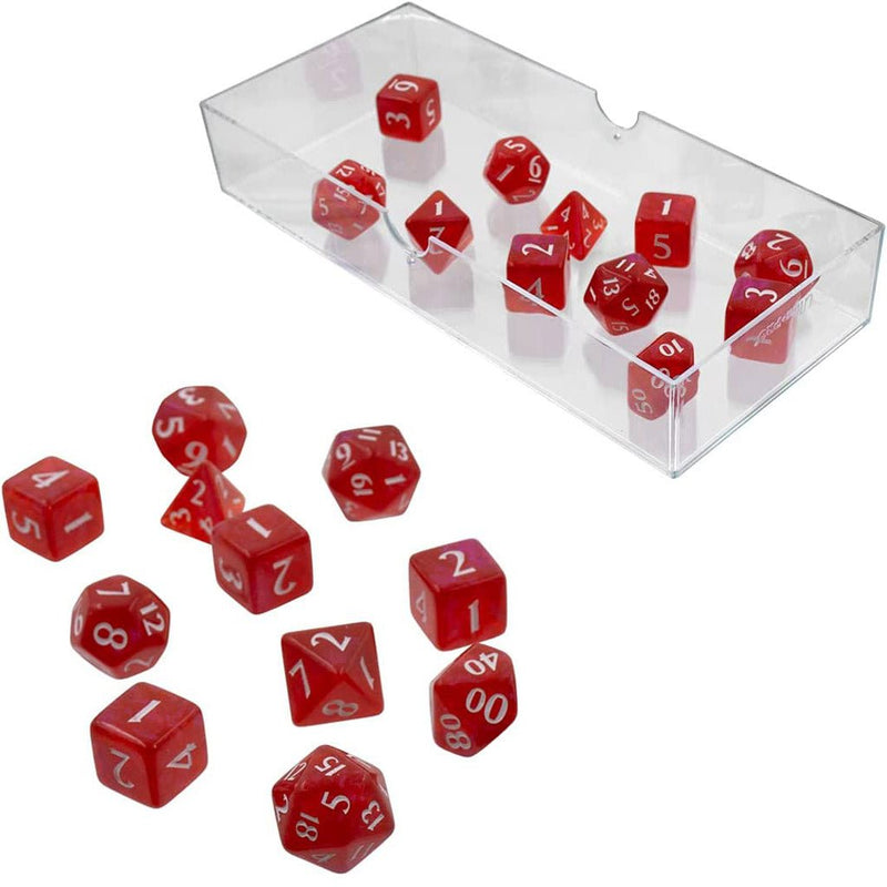 Eclipse 11 Dice Set: Apple Red - Bea DnD Games