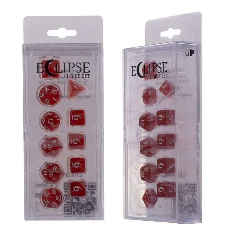 Eclipse 11 Dice Set: Apple Red - Bea DnD Games