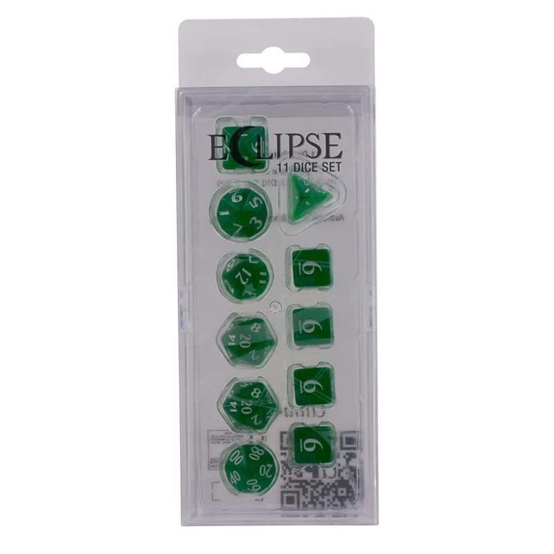 Eclipse 11 Dice Set: Forest Green - Bea DnD Games