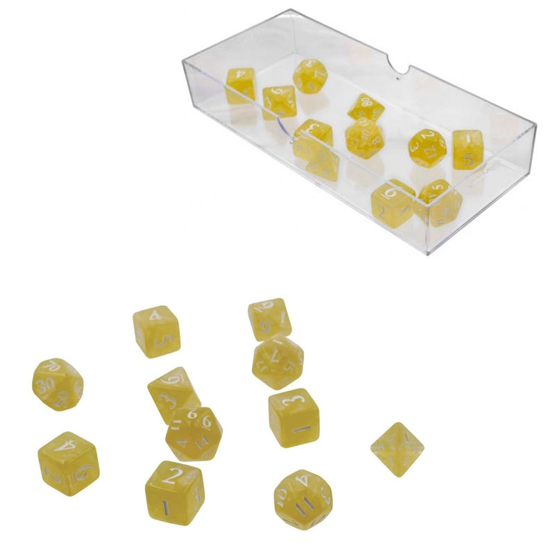 Eclipse 11 Dice Set: Lemon Yellow - Bea DnD Games