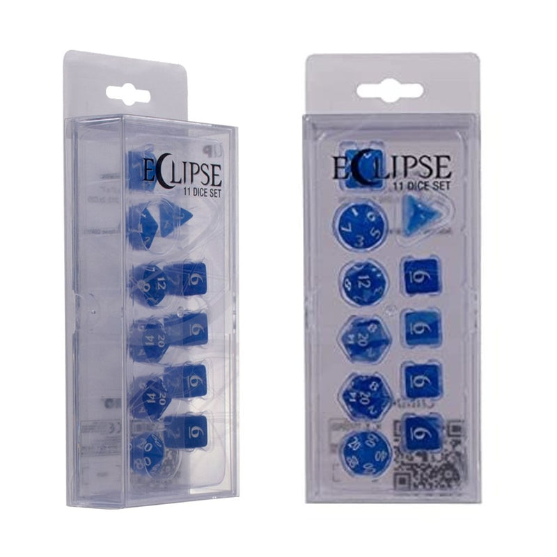 Eclipse 11 Dice Set: Pacific Blue - Bea DnD Games