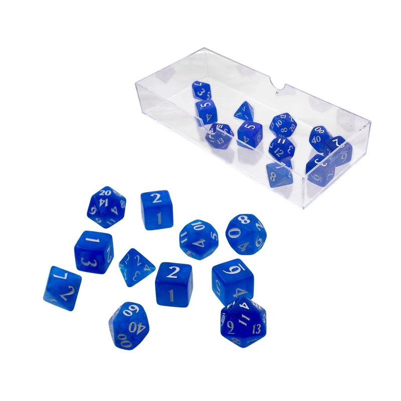 Eclipse 11 Dice Set: Pacific Blue - Bea DnD Games